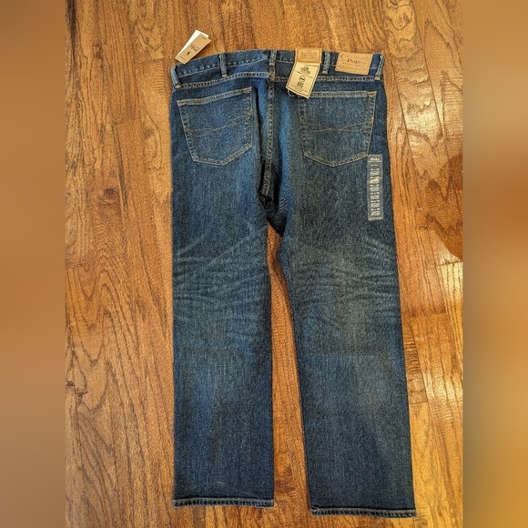 Polo Ralph Lauren Hampton Relaxed Straight Jeans mens 38x30 - Picture 10 of 12